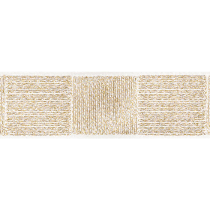 Kravet Couture Latitude Tape Gold Trim Sample T30831.416.0