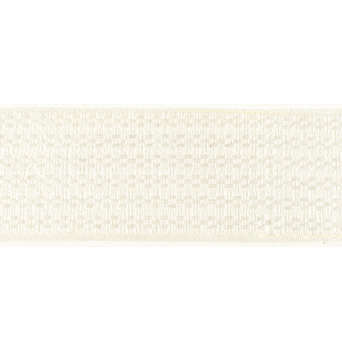 Kravet Couture Chainlink Tape Ivory Trim Sample T30833.1116.0