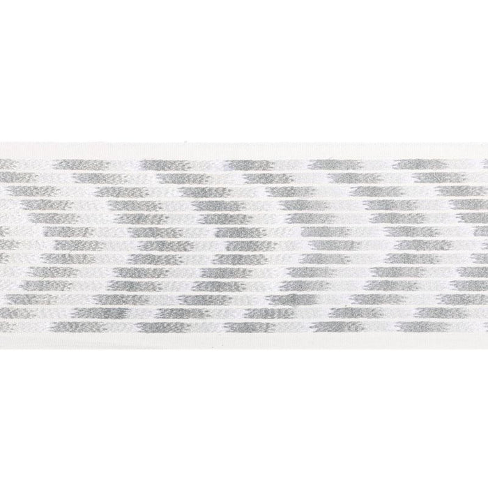 Kravet Couture Chevron Wide Tape Silver Trim T30839.11.0