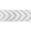 Kravet Couture Chevron Wide Tape Silver Trim Sample T30839.11.0