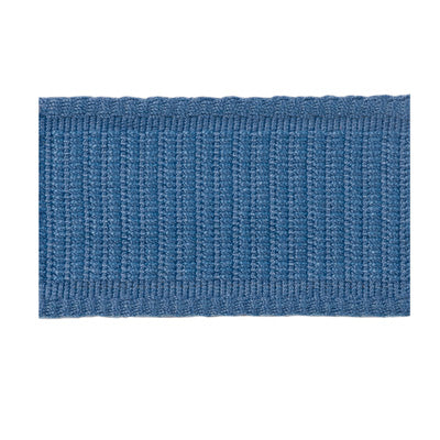 Brunschwig & Fils Coeur Band Canton Blue Trim Sample T8012107.5.0