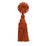 Brunschwig & Fils Coeur Tassel-Ro Rust Trim Sample T8012110.24.0