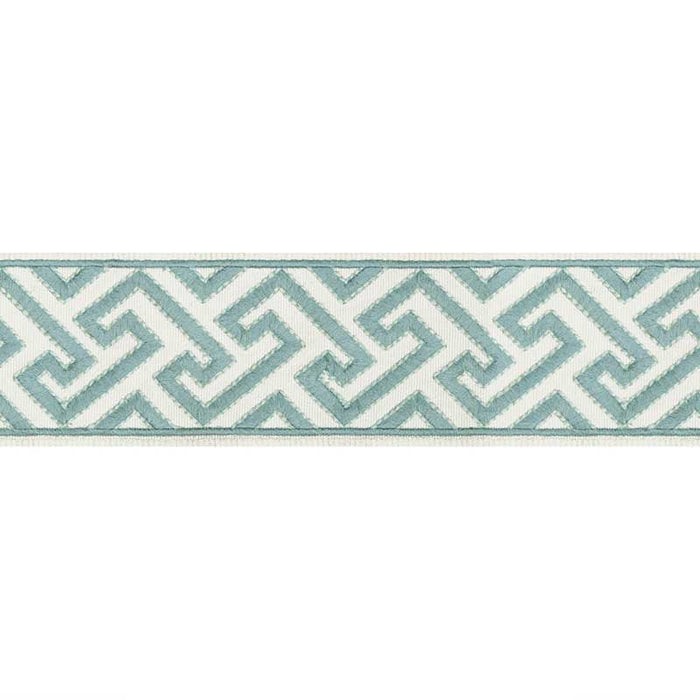 Brunschwig & Fils Sanchi Tape Aqua Trim Sample T8019100.113.0