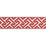 Brunschwig & Fils Sanchi Tape Red Trim Sample T8019100.19.0