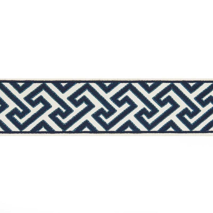 Brunschwig & Fils Sanchi Tape Indigo Trim Sample T8019100.50.0