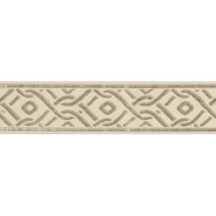 Brunschwig & Fils Pailou Tape Beige Trim Sample T8019102.16.0