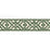 Brunschwig & Fils Pailou Tape Evergreen Trim Sample T8019102.33.0