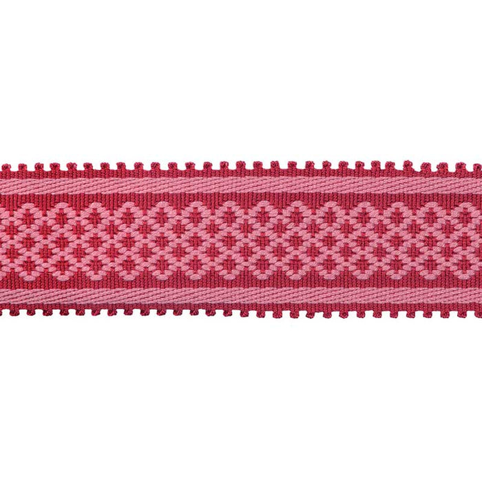 Brunschwig & Fils Bastille Braid Berry Trim Sample T8020102.119.0