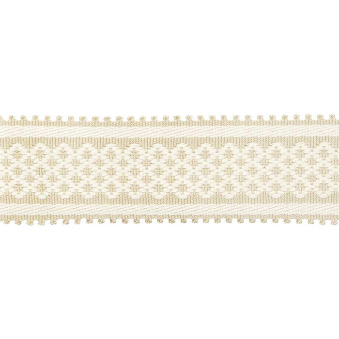 Brunschwig & Fils Bastille Braid Beige Trim Sample T8020102.16.0