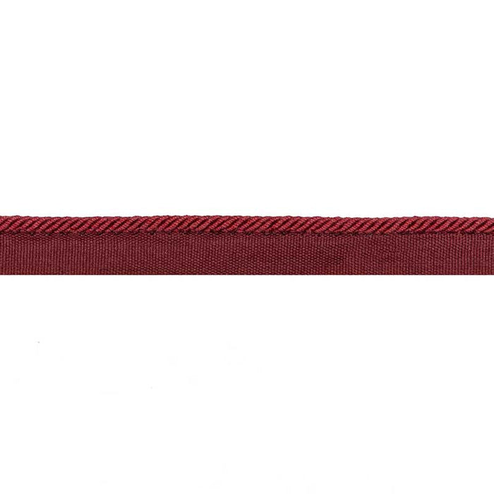 Brunschwig & Fils Picardy Cord Wine Trim Sample T8020105.199.0