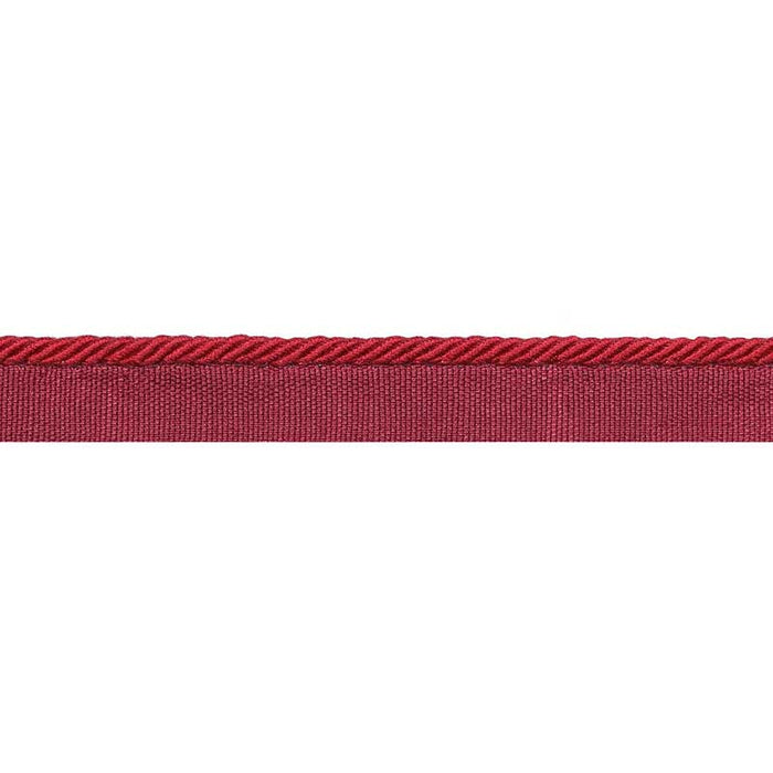 Brunschwig & Fils Picardy Cord Red Trim Sample T8020105.19.0