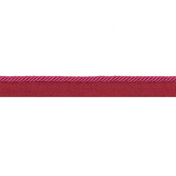 Brunschwig & Fils Picardy Cord Cerise Trim Sample T8020105.719.0