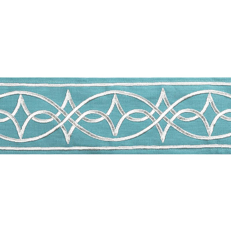 Brunschwig & Fils Anaelle Tape Aqua Trim T8022104.13.0