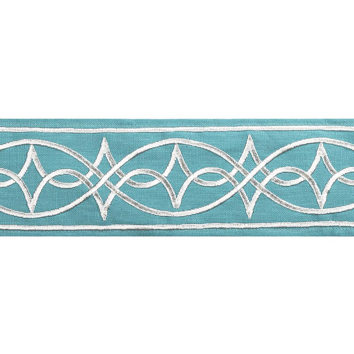 Brunschwig & Fils Anaelle Tape Aqua Trim T8022104.13.0