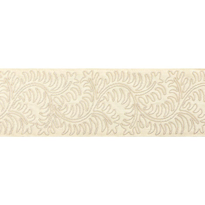 Brunschwig & Fils Sirine Tape Ivory Trim Sample T8022105.1.0