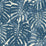 Seabrook Designs Jamaica Prussian Blue And White Wallpaper Sample TA20002