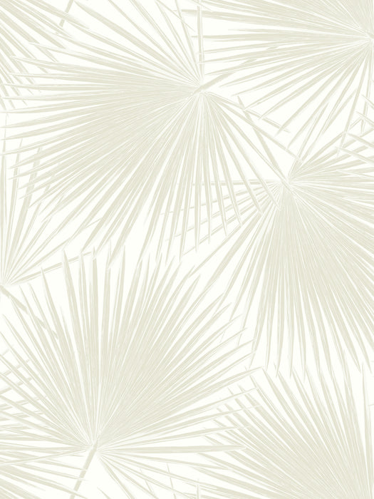 Seabrook Designs Aruba Linen And White Wallpaper Sample TA20210