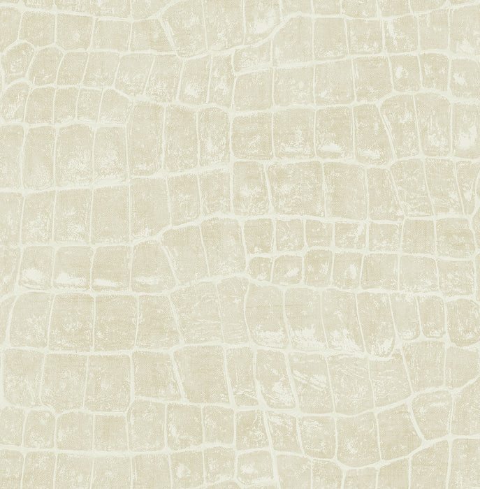 Seabrook Designs Curacao Beige Wallpaper Sample TA20505