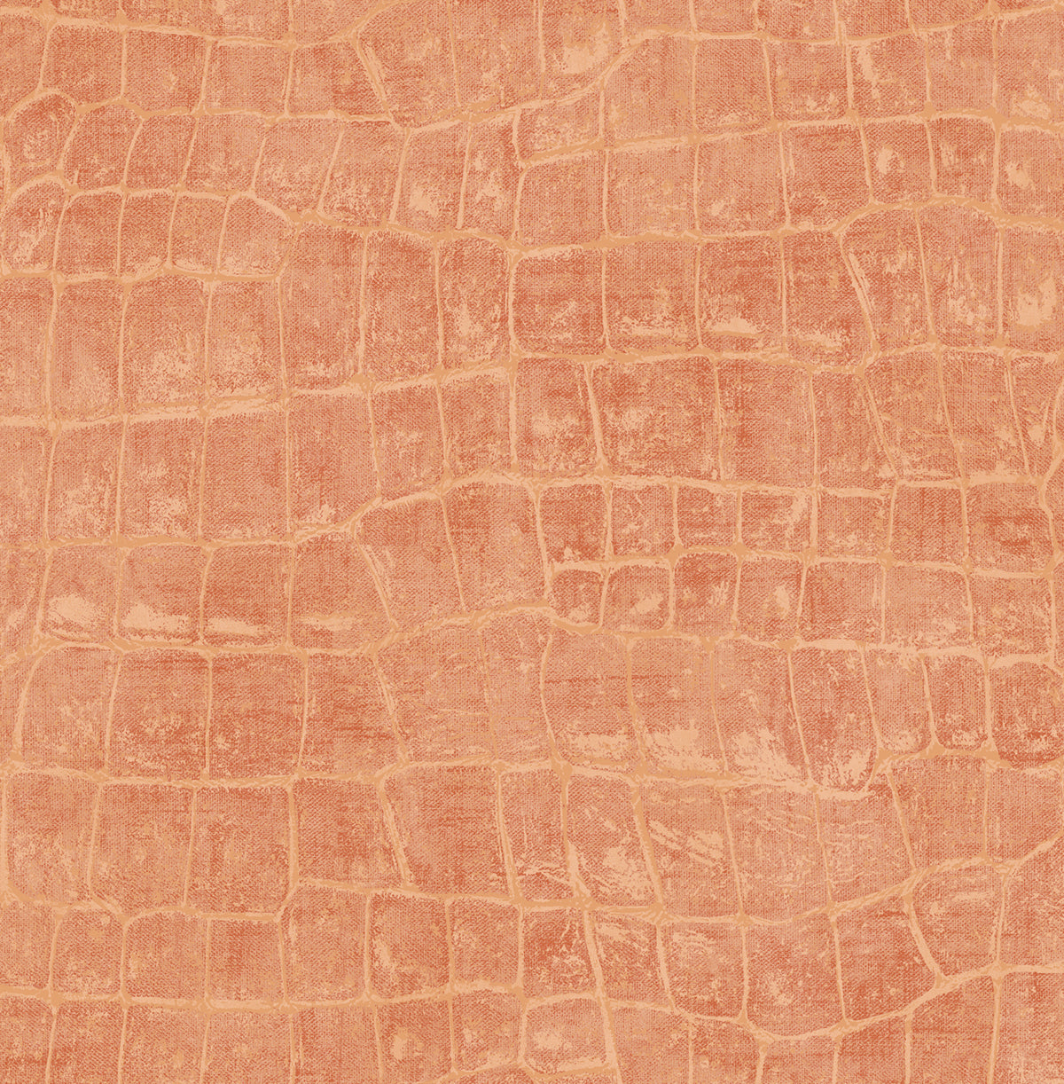 Seabrook Designs Curacao Rust Orange Wallpaper TA20516