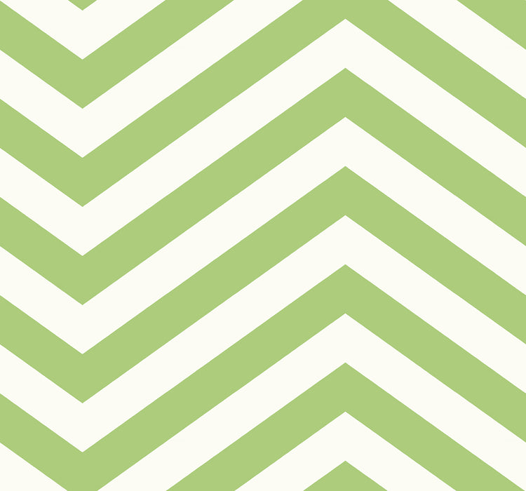 Seabrook Designs Jamaica Chevron Lime Green And White Wallpaper Sample TA20604