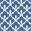 Seabrook Designs Grenada Prussian Blue And White Wallpaper Sample TA20802