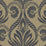 Seabrook Designs Bonaire Black And Metallic Gold Wallpaper Sample TA21000