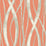 Seabrook Designs Barbados Portland Orange, Gray, And White Wallpaper Sample TA21106