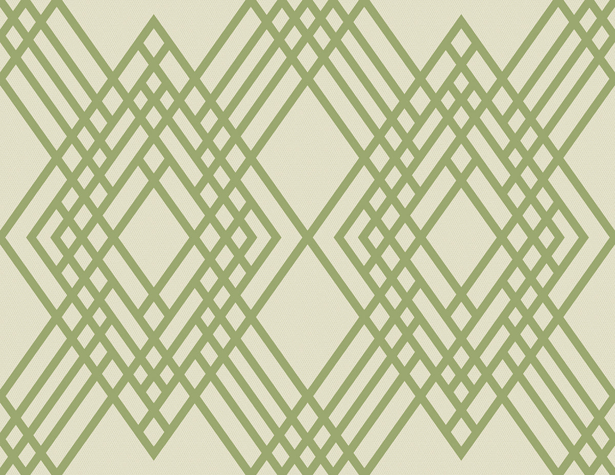 Seabrook Designs Cayman Olive Green And Off-white Wallpaper TA21304