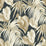 Seabrook Designs Dominica Black, Metallic Gold, Camel, And White Wallpaper Sample TA21600