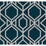 York Sawgrass Trellis Navy Wallpaper TC2633