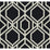 York Sawgrass Trellis Black & White Wallpaper TC2637