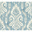 York Hawthorne Ikat Blue Wallpaper TC2644