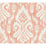 York Hawthorne Ikat Coral Wallpaper TC2646