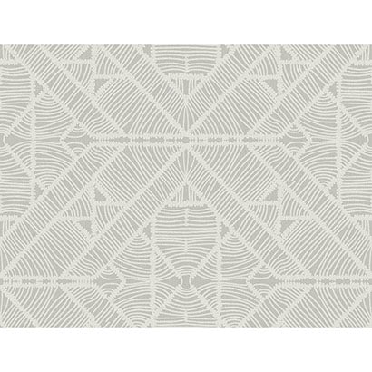 York Diamond Macrame Grey Wallpaper TC2701