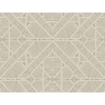 York Diamond Macrame Taupe Wallpaper TC2703