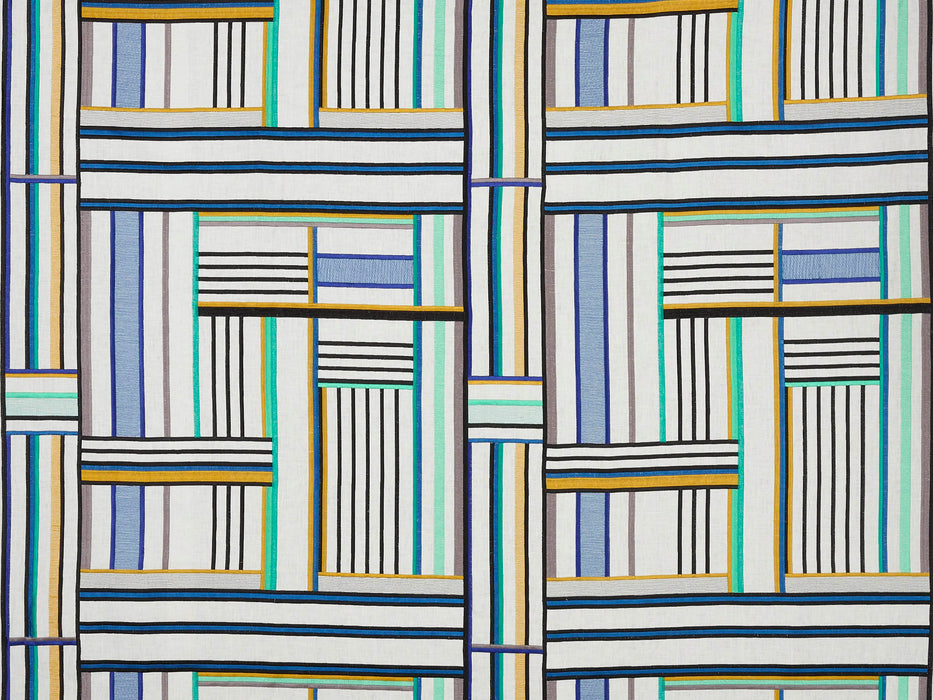 Pierre Frey Croisette Mediterranee Fabric F3523001