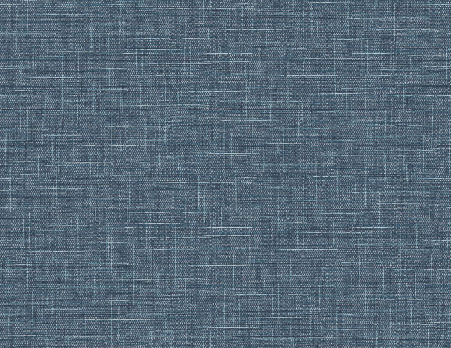 Seabrook Designs Grasmere Weave Faded Cobalt Wallpaper TG60136