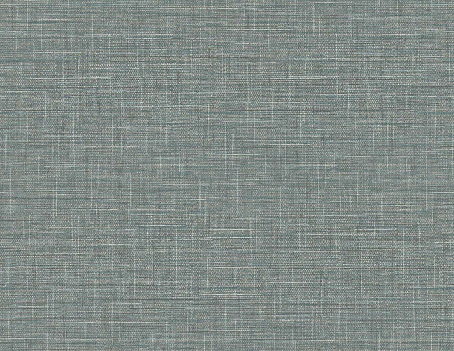 Seabrook Designs Grasmere Weave Dark Linen Wallpaper Sample TG60137