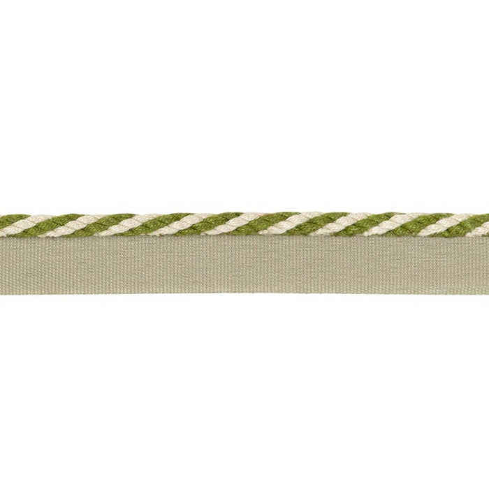 Lee Jofa Strpd Cable Cord Flax & Olivegrn Trim TL10188.1623.0