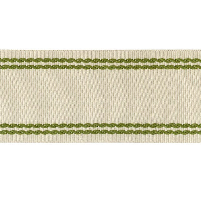 Lee Jofa Braid W/Tramlines Flax&Olive Grn Trim TL10189.1623.0