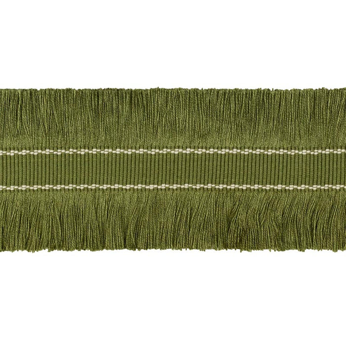 Lee Jofa Cut Ruche Fringe Olive Green Trim TL10190.3.0