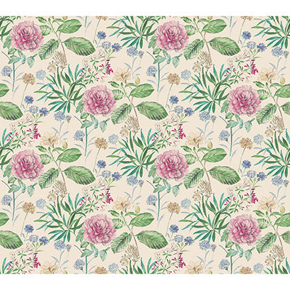 York Midsummer Floral Pink Wallpaper TL1917