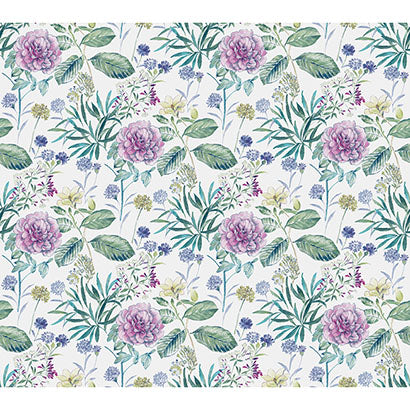 York Midsummer Floral Violet Wallpaper TL1920