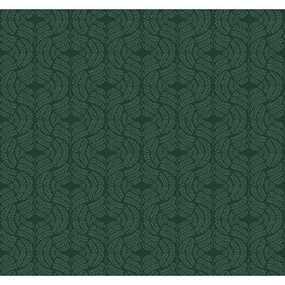 York Fern Tile Dark Green Wallpaper TL1944