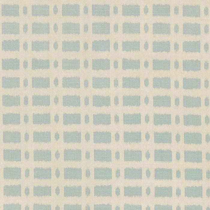 Schumacher Townline Road Blue Fabric Sample TOWN001