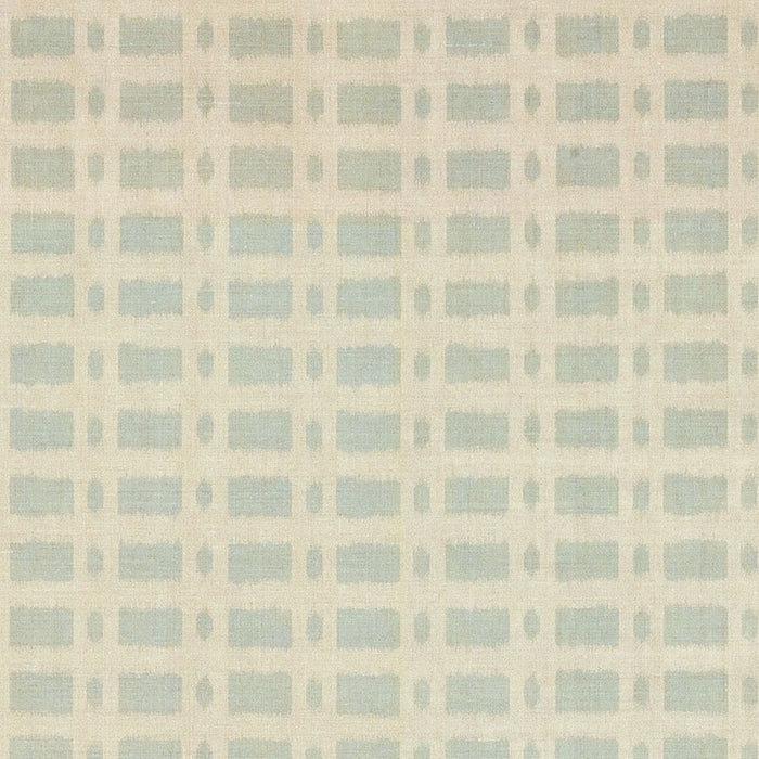 Schumacher Townline Road Aqua Fabric Sample TOWN003