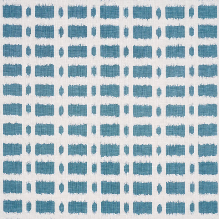 Schumacher Townline Road Marine Fabric Sample TOWN007