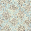 China Seas Trilby New Blue Brown Wallpaper 3030-04WP