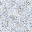 China Seas Trilby Blue Navy Dots Wallpaper Sample 3030-09WP