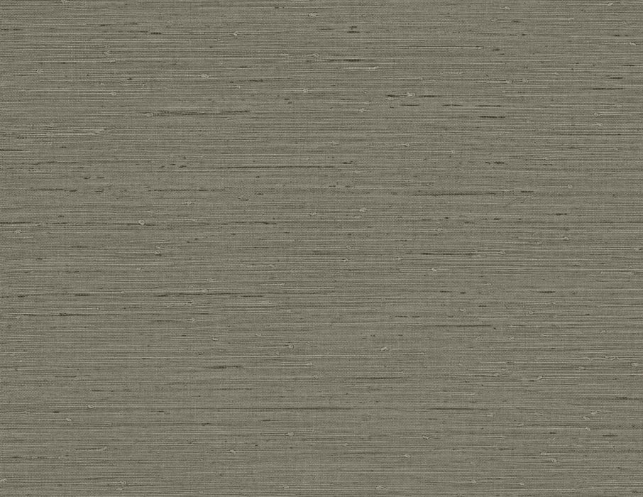 Seabrook Designs Seahaven Rushcloth Black Pepper Wallpaper Sample TS80706